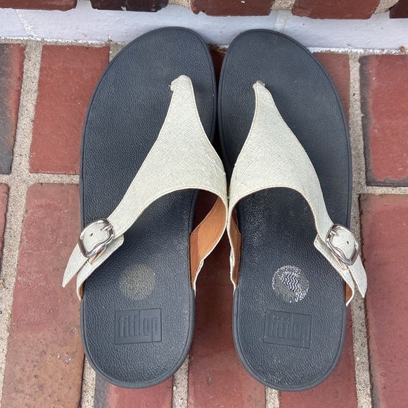Fitflop “The Skinny” Wedge Sandals - Picture 4 of 14